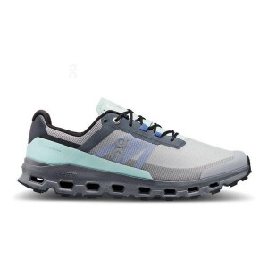 Grey Men On Cloudvista Trail Running Shoes | ZA_ON8337