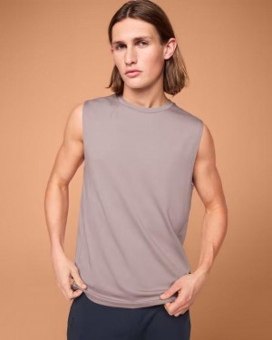 Grey Men On Focus Tank | ZA_ON8298