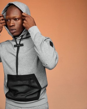 Grey Men On Hoodie | ZA_ON8205