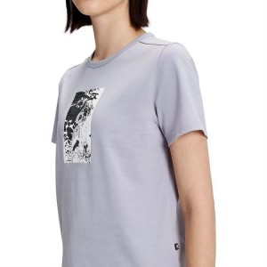 Grey Women On Graphic-T T-shirts | ZA_ON8400