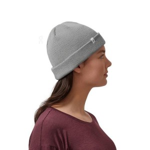 Grey Women On Merino Beanie | ZA_ON8893