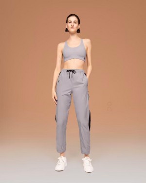Grey Women On Track Pants | ZA_ON8559