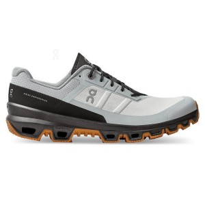 Grey / Brown Men On Cloudventure Trail Running Shoes | ZA_ON8927