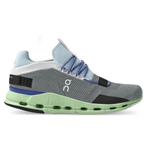 Grey / Green Men On Cloudnova Sneakers | ZA_ON9009