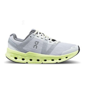 Grey / Green Women On Cloudgo Wide Road Running Shoes | ZA_ON8213