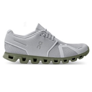 Grey / Olive Men On Cloud 5 Sneakers | ZA_ON9017