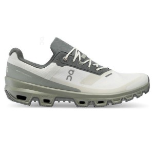 Grey / Olive Men On Cloudventure Waterproof Trail Running Shoes | ZA_ON8010