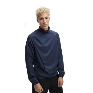 Navy Men On Active Jackets | ZA_ON8006