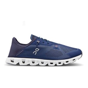 Navy Men On Cloud 5 Coast Sneakers | ZA_ON8858
