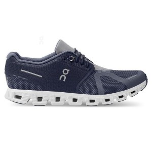 Navy Men On Cloud 5 Combo Sneakers | ZA_ON8248