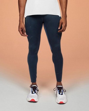 Navy Men On Performance Tights | ZA_ON8429