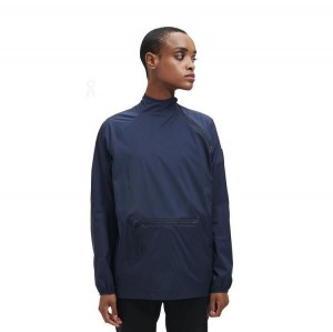 Navy Women On Active Jackets | ZA_ON8224