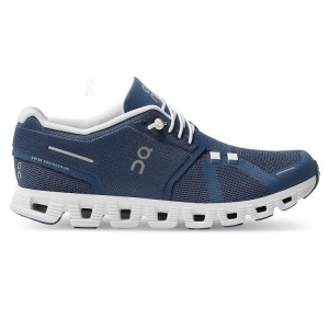 Navy Women On Cloud 5 Sneakers | ZA_ON8375
