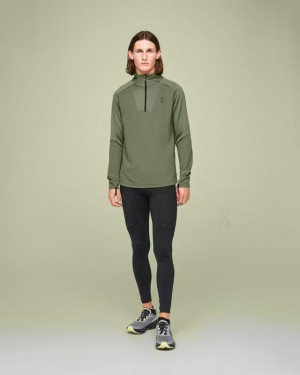 Olive Men On Climate T-shirts | ZA_ON8169