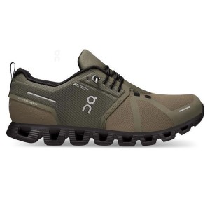 Olive Men On Cloud 5 Waterproof Sneakers | ZA_ON8254