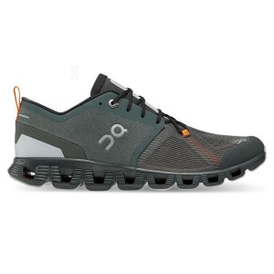 Olive Men On Cloud X 3 Shift Sneakers | ZA_ON1170
