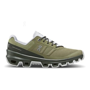 Olive Men On Cloudventure Trail Running Shoes | ZA_ON8569