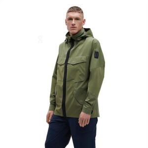 Olive Men On Explorer Jackets | ZA_ON8760