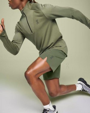 Olive Men On Hybrid Shorts | ZA_ON8673