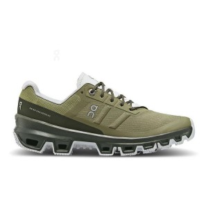 Olive Women On Cloudventure Hiking Shoes | ZA_ON1186