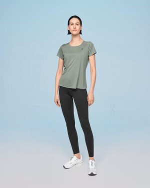 Olive Women On Performance-T T-shirts | ZA_ON8203