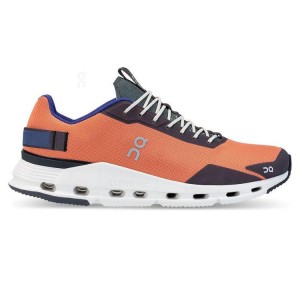 Orange Men On Cloudnova Form Sneakers | ZA_ON8606