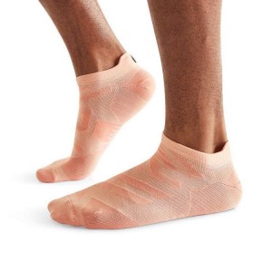 Orange Men On Performance Low Socks | ZA_ON8505