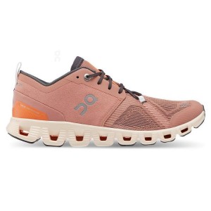 Orange Women On Cloud X 3 Shift Sneakers | ZA_ON8638