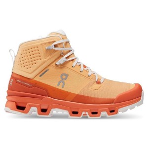 Orange Women On Cloudrock 2 Waterproof Hiking Boots | ZA_ON8928