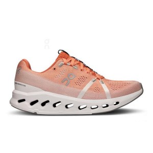Orange Women On Cloudsurfer Road Running Shoes | ZA_ON8964