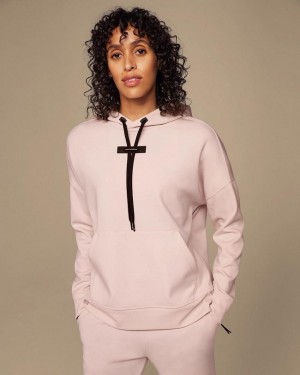 Pink Women On Hoodie | ZA_ON8083