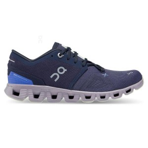 Purple Women On Cloud X 3 Road Running Shoes | ZA_ON8612