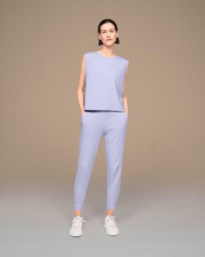 Purple Women On Focus Crop Tank | ZA_ON8217