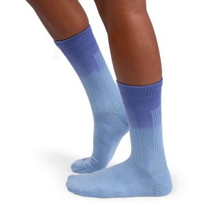 Purple / Blue Men On All-Day Socks | ZA_ON8273