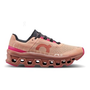 Rose Women On Cloudmonster Road Running Shoes | ZA_ON8951
