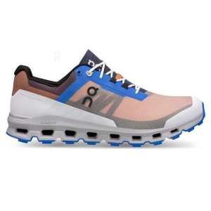 Rose / Blue Men On Cloudvista Trail Running Shoes | ZA_ON8959