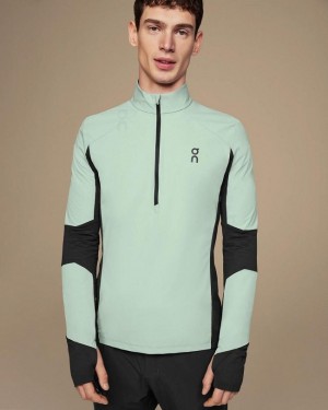 Turquoise Men On Trail Breaker T-shirts | ZA_ON8601