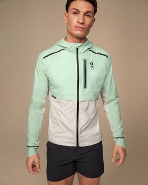 Turquoise Men On Weather Jackets | ZA_ON8071