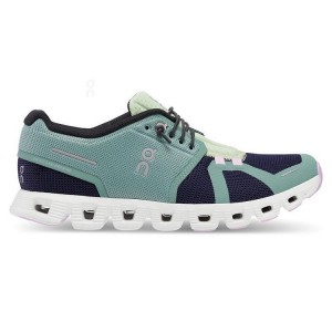 Turquoise Women On Cloud 5 Push Sneakers | ZA_ON8484