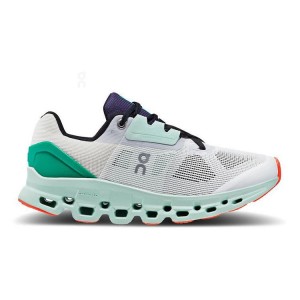 Turquoise Women On Cloudstratus Road Running Shoes | ZA_ON8899