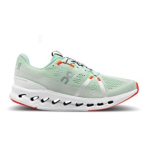 Turquoise Women On Cloudsurfer Road Running Shoes | ZA_ON8897