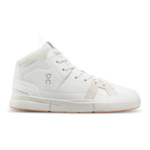 White Men On THE ROGER Clubhouse Mid Sneakers | ZA_ON9036