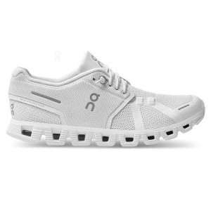White Women On Cloud 5 Sneakers | ZA_ON8711