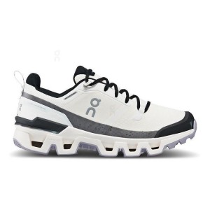White Women On Cloudwander Waterproof Hiking Shoes | ZA_ON8146
