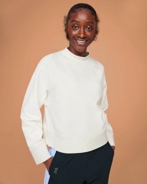 White Women On Crew Neck Sweatshirts | ZA_ON8901