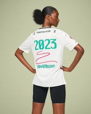 White Women On Performance-T Light Distance T-shirts | ZA_ON8838