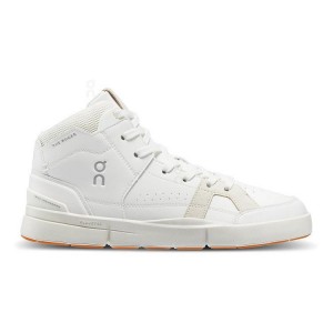 White Women On THE ROGER Clubhouse Mid Sneakers | ZA_ON8699