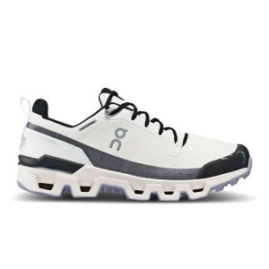 White / Black Men On Cloudwander Waterproof Hiking Shoes | ZA_ON8994