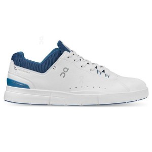 White / Blue Men On THE ROGER Advantage Sneakers | ZA_ON9162