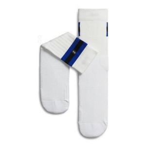 White / Blue Women On Tennis Socks | ZA_ON9001